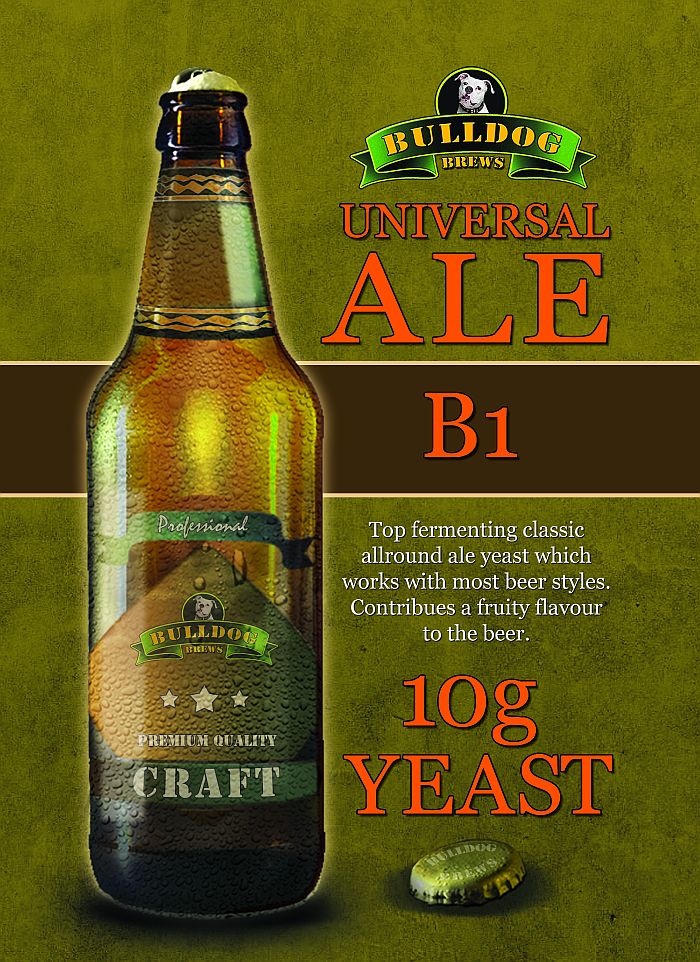 B1 Universal Ale beer yeast
