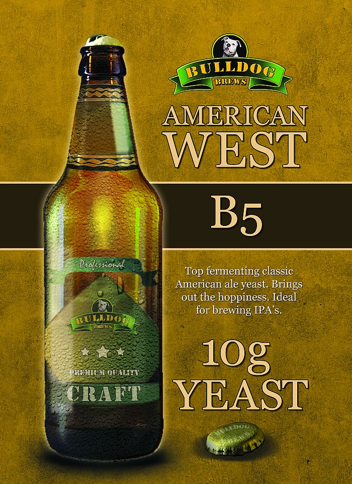 B5 American West beer yeast