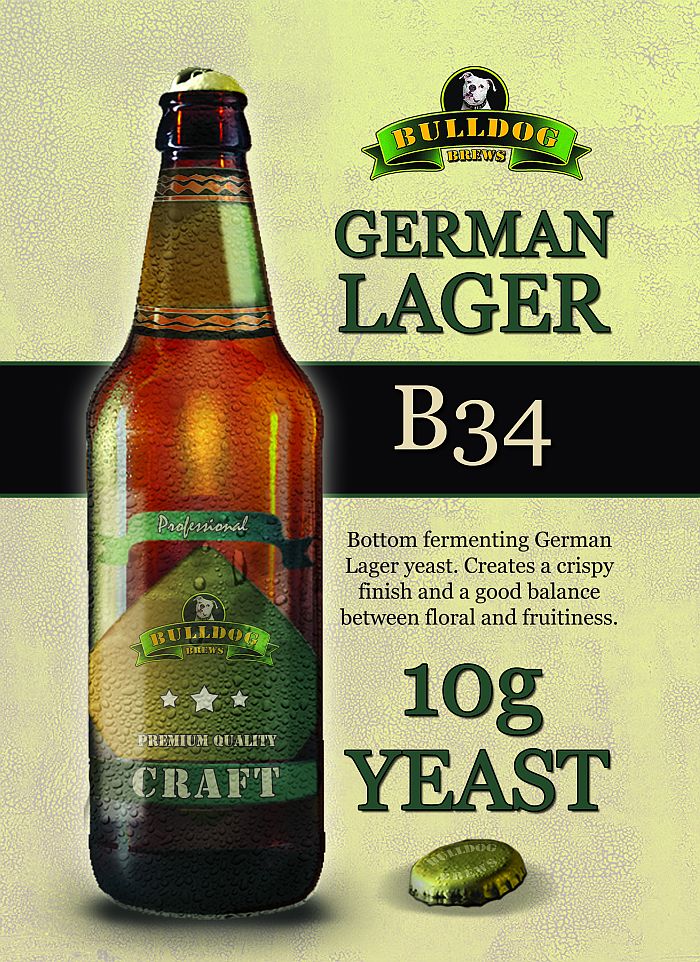 B34 German Lager yeast