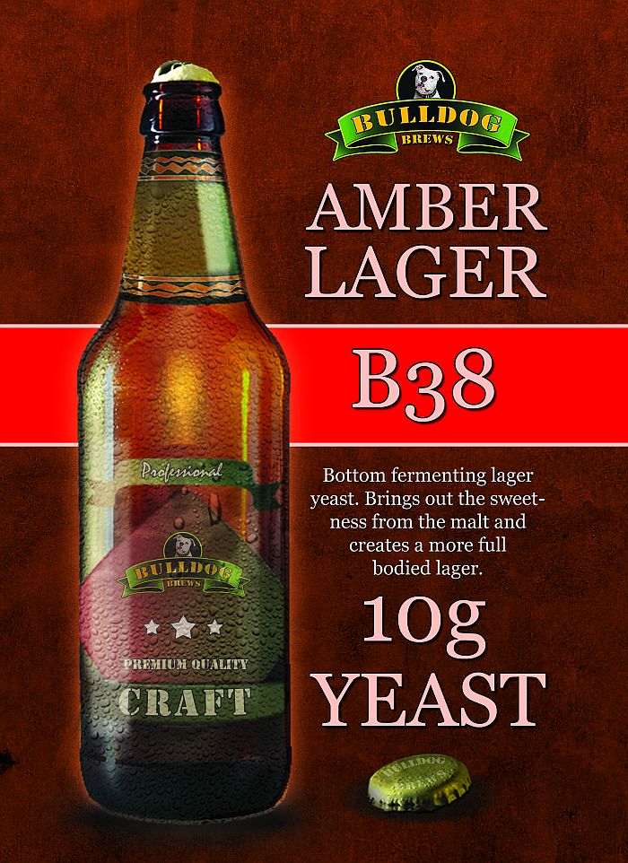 B38 Amber Lager yeast
