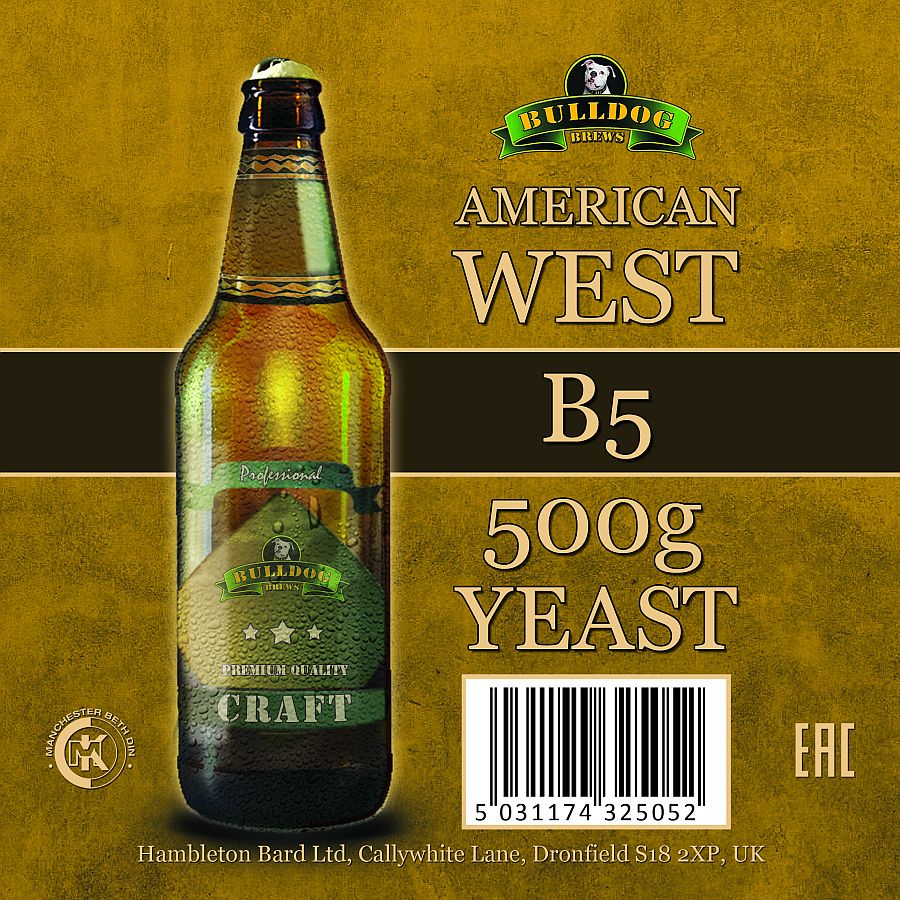 American West beer yeast 500g