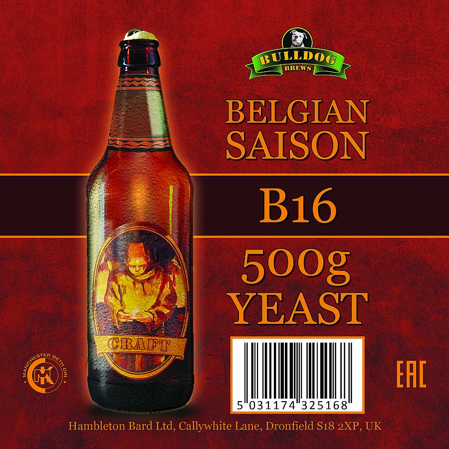 Belgian Saison beer yeast 500g