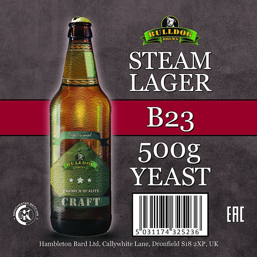 Bulldog Steam Lager yeast 500g