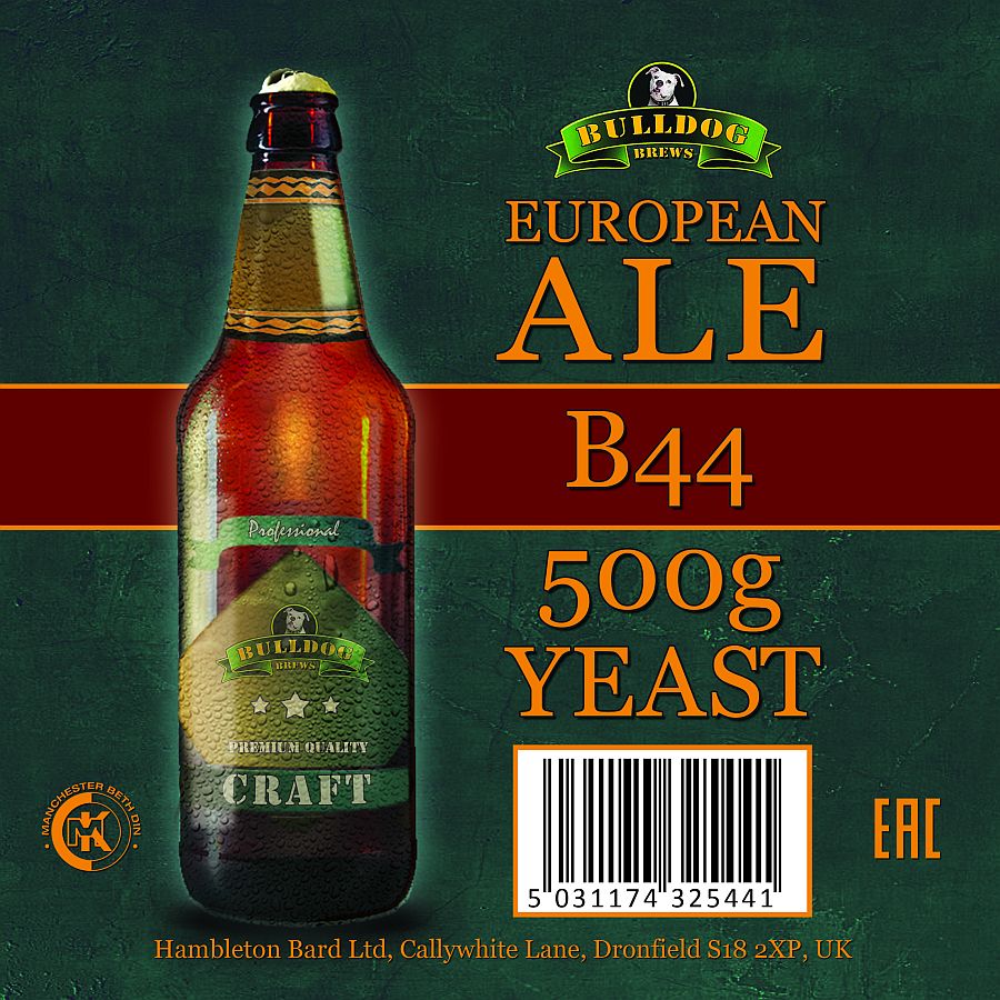 Bulldog European Ale yeast 500g